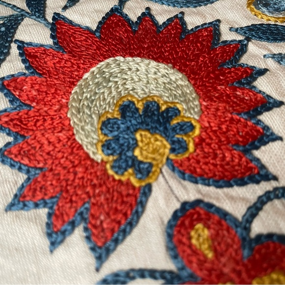 Kilim ARTS Turkish Embroidered Silk Bag Leather Purse - Picture 5 of 6